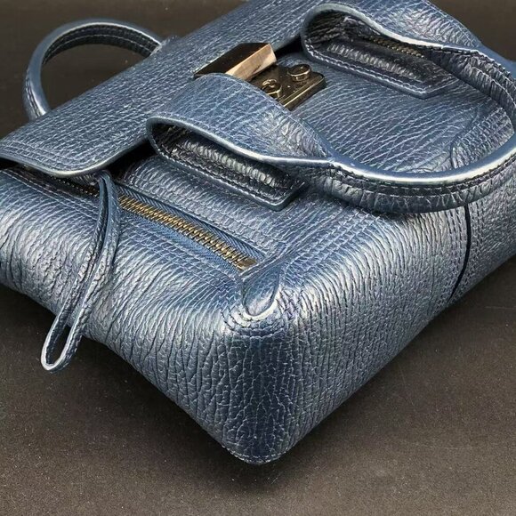 3.1 Phillip Lim Midnight Blue Satchel - Picture 10 of 15